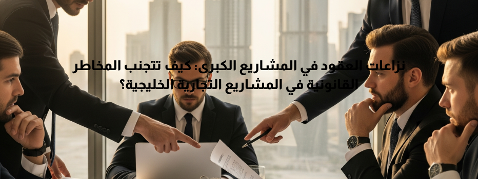 نزاعات العقود في المشاريع الكبرى: كيف تتجنب المخاطر القانونية في المشاريع التجارية الخليجية؟مقدمة